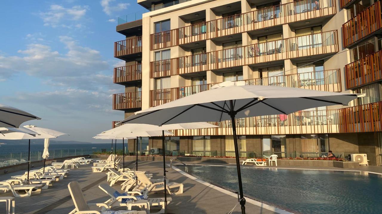 Paradiso B 208 Private Sea View Studio Nessebar Eksteriør billede